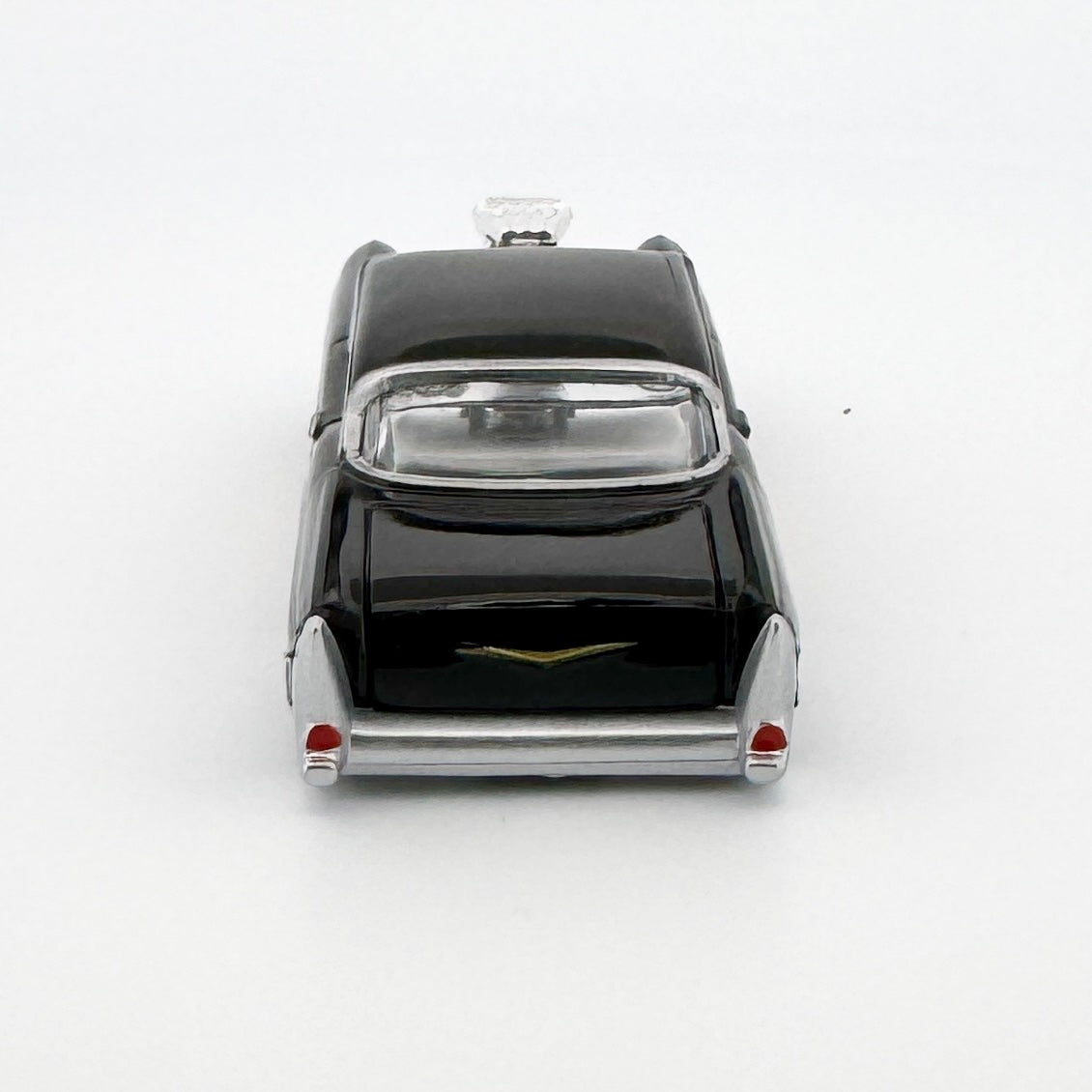 Auto World 1957 Chevy Bel Air Body, Black Orange Flames, Fits Aurora TJet Chassis, H.O. Slot Cars