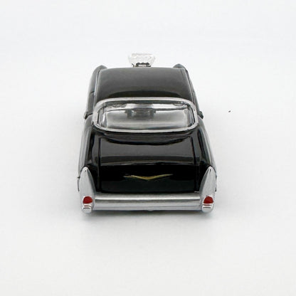Auto World 1957 Chevy Bel Air Body, Black Orange Flames, Fits Aurora TJet Chassis, H.O. Slot Cars