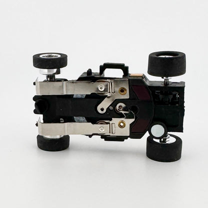 Auto World XTraction UltraG Slot Car Chassis, Chrome Wheels, Black Tires