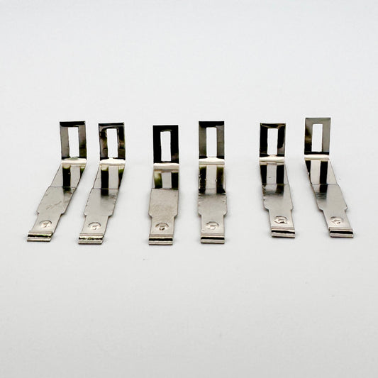 Auto World Silver Pickup Shoes (3 Pairs) for 4Gear Slot Car Chassis