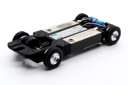 Low Profile TJet Chassis, Long Wheelbase, Fits Thunderjet Body, H.O. Slot Car