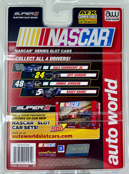 Kasey Kahne 5 NASCAR Series Chevy SS, H.O. Scale Slot Car