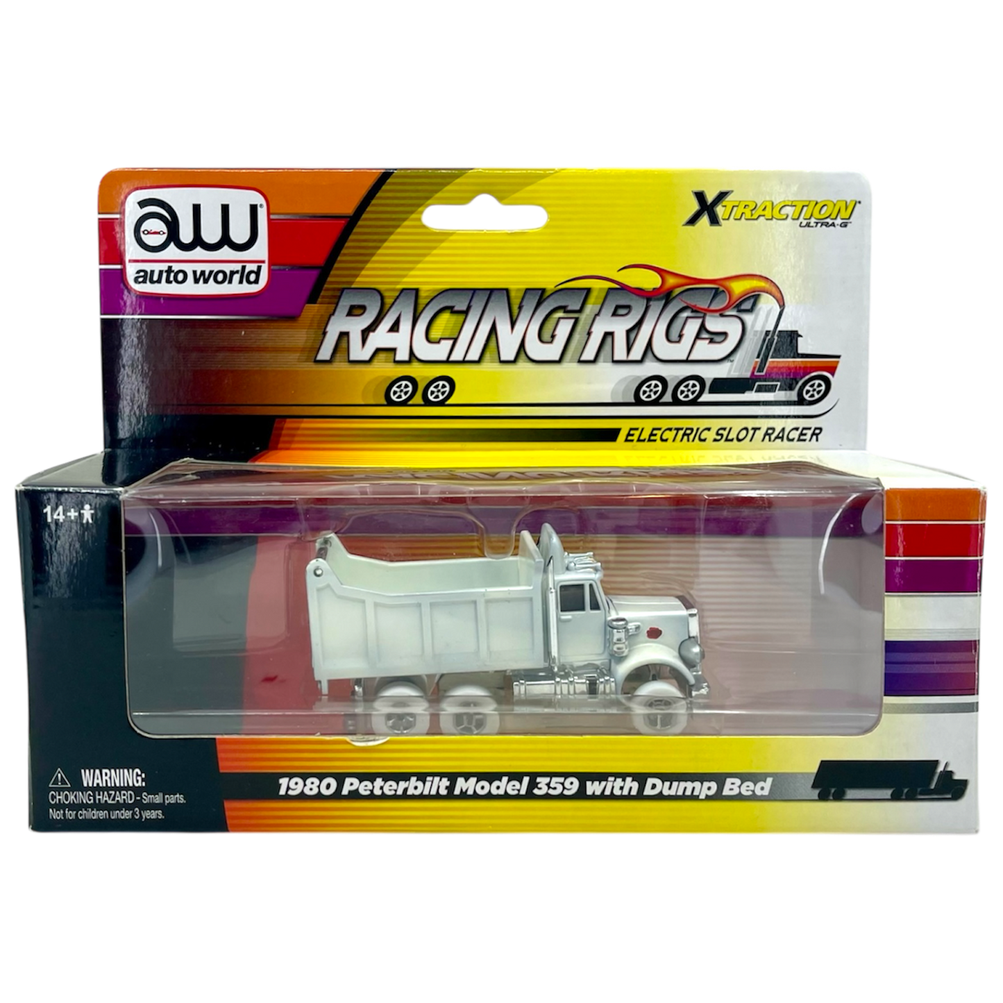 Peterbilt Model 359 with Dump Bed iWheels Truck Racing Rigs XTraction H.O. Slot Car