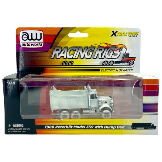 Peterbilt Model 359 with Dump Bed iWheels Truck Racing Rigs XTraction H.O. Slot Car