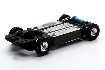 Low Profile TJet Chassis, Short Wheelbase, Fits Thunderjet Body, H.O. Slot Car