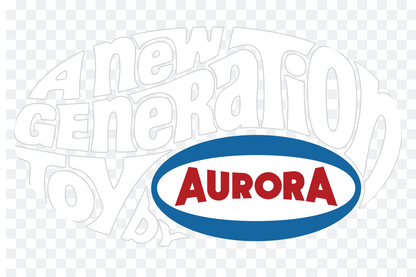 Aurora A New Generation of Toy Oval Sticker 3.5" x 2"