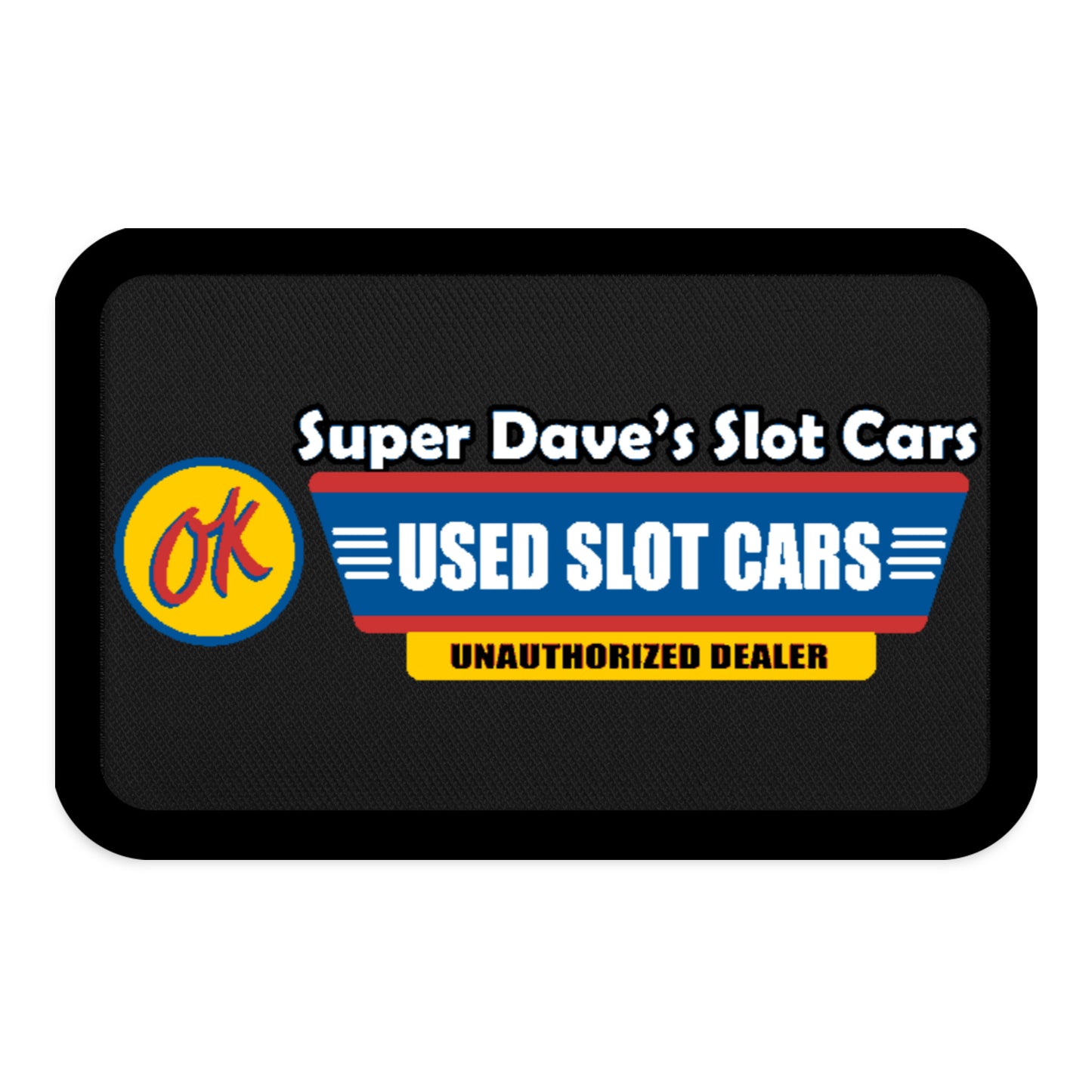 Super Dave's Embroidered Patches Super Dave's Slot Cars
