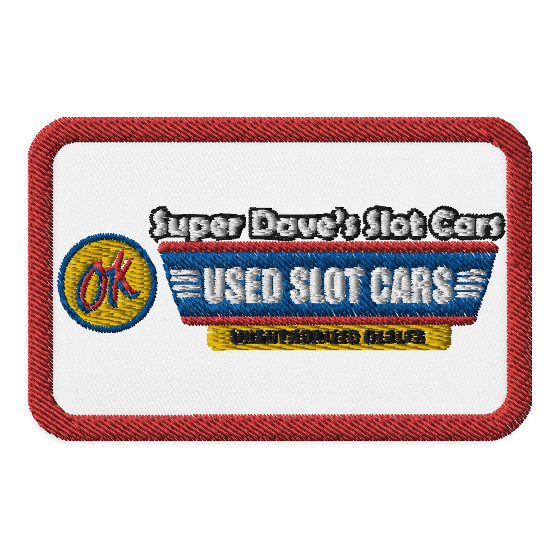 Super Dave's Embroidered Patches Super Dave's Slot Cars