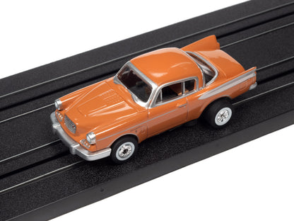 1957 Studebaker (Salmon) H.O. Scale Slot Car, ThunderJet Chassis | Auto World