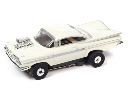 1959 Chevy Impala (Light Green) H.O. Scale Slot Car, ThunderJet Chassis | Auto World