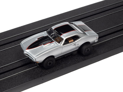 1968 Pontiac Firebird (Silver) H.O. Scale Slot Car, ThunderJet Chassis | Auto World