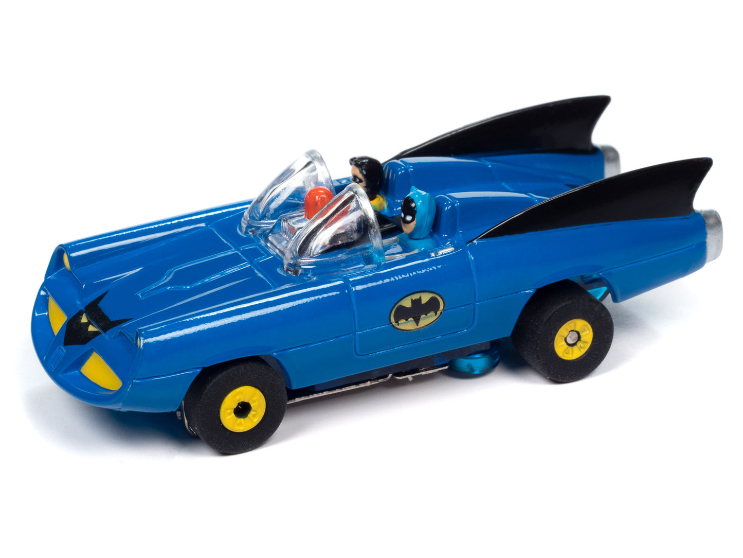 Batmobile Classic Comic Book (Blue) H.O. Scale Slot Car, ThunderJet Chassis